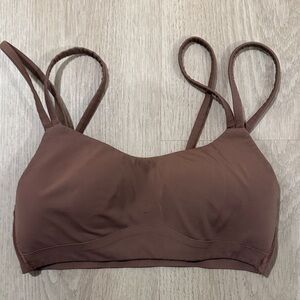 Lululemon Athletica Double Strap Brown Bra